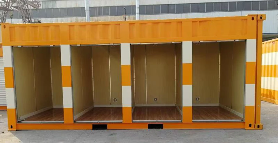 roll shutter door self-storage container